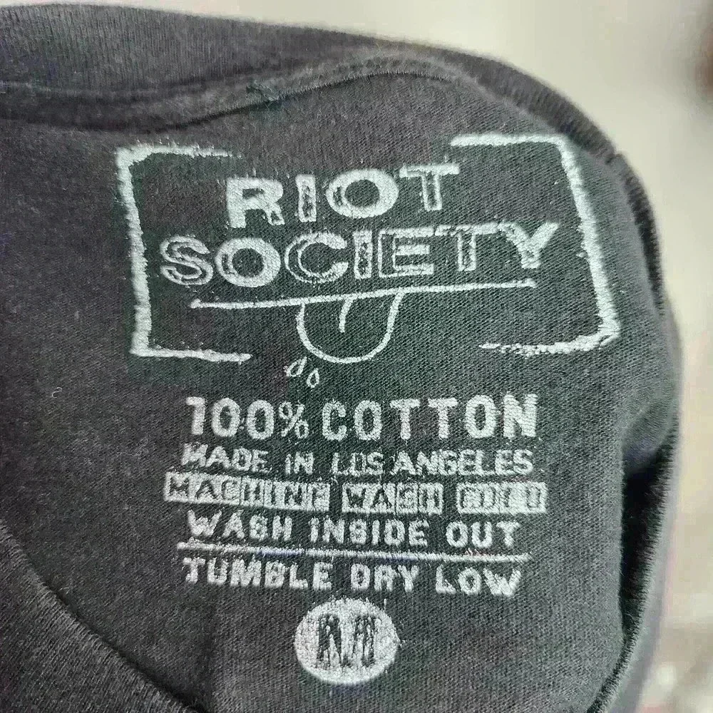Riot Society California republic t-shirt unisex size medium - Picture 3 of 5
